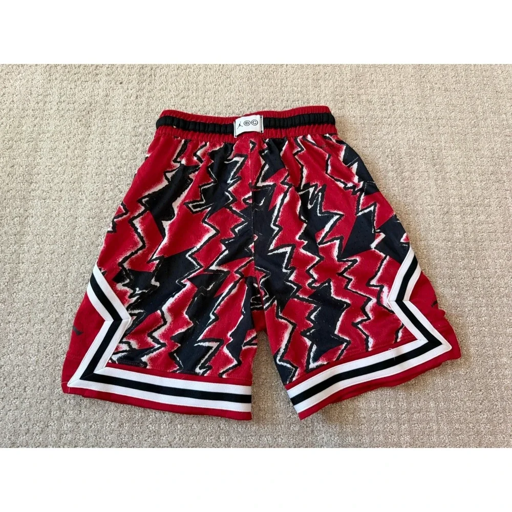 Nike Jordan Dri-FIT Diamond Shorts Breakfast Club Red Black DQ7334-687 Small